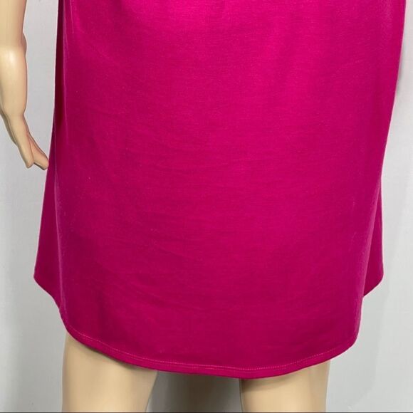 Allison Brittney Pink Midi Dress - Picture 7 of 9